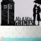 Dr Who Cake Topper It's Raining Tardis (Personalized)