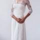 Lace wedding dress boho, bohemian wedding dress, lace dress, long sleeve wedding dress, lace sleeves dress, lace bridal gown, lace weddings