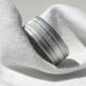 Titanium Ring or Wedding Band Silver Inlay Stripes Unique