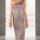 Sorella Vita One-Shoulder Sequin Bridesmaid Dress Style 8726