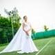Long Wedding Dress with Train,  White Long Wedding Dress with Open Back L14, Romantic wedding gown, Classic bridal dress, Custom dress