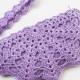 Small Purple Clutch Bag - Lavender Purple Crochet Purse - Lace Formal Wristlet Clutch Bag - Purple Wedding Purse - Matching Bridesmaid Gifts