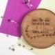 Wood Save the Date Magnets - save the date invitations - wedding save the dates - custom save the dates - laurel save the dates - magnet
