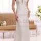 Essense of Australia All-Lace illusion Back Wedding Gown Style D2056