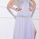 Lilac Strapless Sweetheart Beaded Long Prom Dresses - LightIndreaming.com