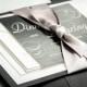 Black and White Wedding Invitations, Black Tie Wedding, Formal Invitations, Modern Swirl & Flourish - Flat Panel, 1 Layer, v3 - SAMPLE