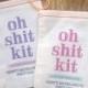 4x6 Mini Muslin Bags for Bachelorette Kits - Oh Sh!t Kit
