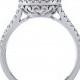 Morganite Engagement Ring 14kt White Gold 2.44tw 8mm Round Center Genuine Diamonds Halo Engagement Ring Wedding Ring Anniversary