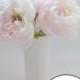 White Peony Bouquet - Small Bouquet, Small Peony Bouquet, Flower Arrangement