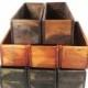 Wedding Table Decor -  10 Wood Centerpiece Boxes - Reclaimed Wood