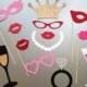 Bachelorette Party Photobooth Props Wedding Photo Booth Props Set of 15