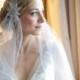 Art Deco Juliet Cap Veil Vintage Inspired Tulle Veil - Made to Order - CAROLYN - As Seen in Style Me Pretty