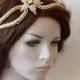 Bridal Gold Rhinestone Headband, wedding Headband, wedding Accessories, Bridal Accessories, Bridal Hair Accessories, Vintage Style