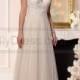 Stella York Beaded Lace French Tulle Wedding Dress Style 6215