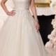 Stella York Tea-Length Tulle Wedding Dress Style 6258