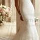 Stella York Low illusion Back Wedding Dress Style 6125