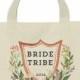 Bride Tribe, 2016, Bachelorette Swag Bags, Bride to Be tote bag, Bride tote bag, Bride Bag, Wedding tote bag, Wedding, Future Mrs.