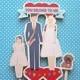 Custom Wedding Cake Topper- Family Topper Flag Banner Tattoos Personalized Dogs Daughter Kids Children Marquee Topper