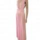 Long Convertible Bridesmaid Dress Maxi Wrap Infinity Dress