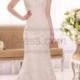 Essense of Australia Corded Lace Wedding Dress Style D1985