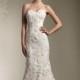 Elegant Lace Sweetheart Trumpet Wedding Dress with Long Sleeve Jacket