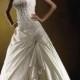 Beautiful Elegant Divine Taffeta A-line Wedding Dress In Great Handwork