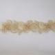 ivory garter with goldish beaded lace