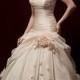 Beautiful Elegant Exquisite Organza A-line Wedding Dress In Great Handwork