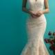Fit and Flare Sweetheart Lace Wedding Dresses
