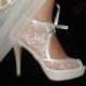 Handmade LACE  Wedding  Shoes #8473