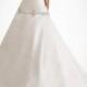 Beautiful Satin Strapless A-line Wedding Dress