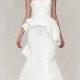Alluring Taffeta & Satin Strapless Neckline Natural Waistline A-line Wedding Dress
