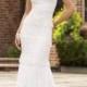 Off-the-shoulder Ruched Straps Halter A-Line Chiffon Wedding Dress