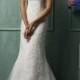 Square Neckline Lace Wedding Dresses