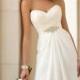 Sweetheart Criss-cross Ruched Bodice Simple Wedding Dresses - Dressesboutiques.com