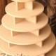Cupcake Stand  7 Tier Round 200 Cupcakes Threaded Rod and Freestanding Style MDF Wood Cupcake Tower Birthday Stand Wedding Stand DIY Project