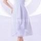 Buy Australia A-line Straps White Chiffon Knee Length Star Style Bridesmaid Dresses 8132253 at AU$111.08 - Dress4Australia.com.au