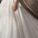 Strapless Semi Sweetheart Lace Ball Gown Wedding Dresses - Dressaleonline.com