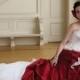 Victorian Strapless Silk Shantung Beautiful Sweetheart Ball Gown Wedding Dress