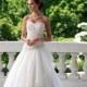 Alluring Organza & Satin Sweetheart Neckline Natural Waistline A-line Wedding Dress
