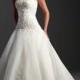 Beautiful Elegant Exquisite A-line Wedding Dress In Great Handwork