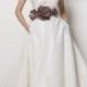 Taffeta Strapless Sweetheart Empire A-line Elegant Wedding Dress