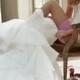 Unique Corset Bodice Strapless Bridal Ball Gown Wedding Dress Spring