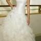 Beautiful Elegant Exquisite Taffeta & Tulle Sweetheart Wedding Dress In Great Handwork