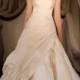 Sweetheart Ruched Ball Gown Wedding Dress with Beaded Lace Belt