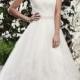 Attractive Tulle & Satin A-line Sweetheart Natural Waist Wedding Dress