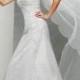 A Romantic Satin A-line Sweetheart Neck Wedding Dress