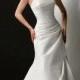 Beautiful Elegant Exquisite Taffeta Sheath Wedding Dress In Great Handwork
