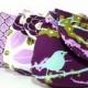 Bridesmaid Clutches Wedding Gift Purple Lavender Eggplant Choose Your Fabric Set of 4