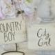 Bride and Groom Chair Signs Rustic Chic Wedding Morgann Hill Designs